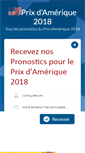 Mobile Screenshot of prix-amerique.net
