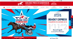 Desktop Screenshot of prix-amerique.com